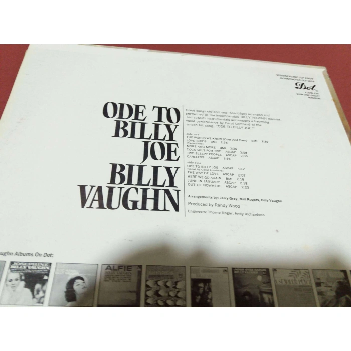 BILLY VAUGHN ODE TO BILLY JOE