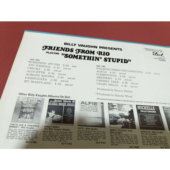 BILLY VAUGHN RIO SOMETHIN STUPID