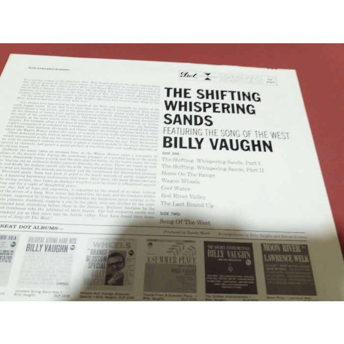 BILLY VAUGHN SHIFTING WHISPERING SANDS