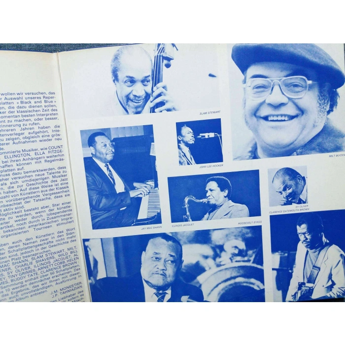 BLACK AND BLUE JAZZ HISTORY