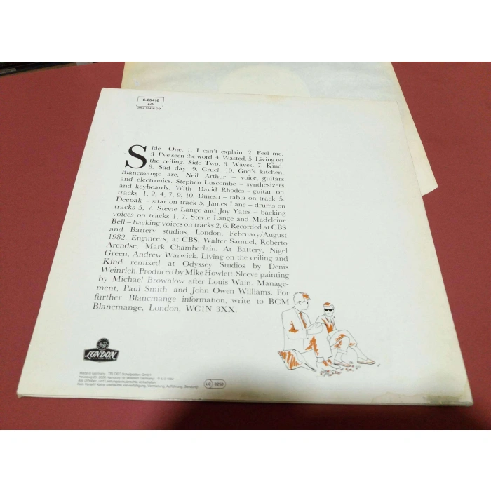 BLANCMANGE HAPPY FAMILIES