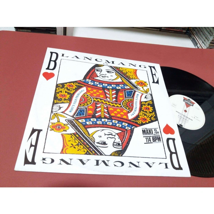 BLANCMANGE YOUR PROBLEM MAXI LP