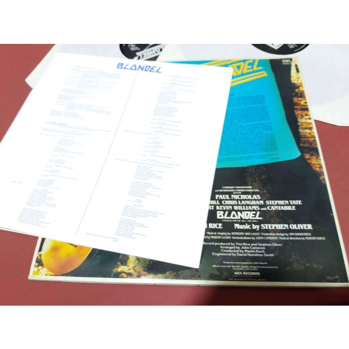 BLONDEL MUSICAL STEPHEN OLIVER 2 LP