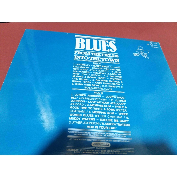 BLUES FROM FIELDS INTO TOWN