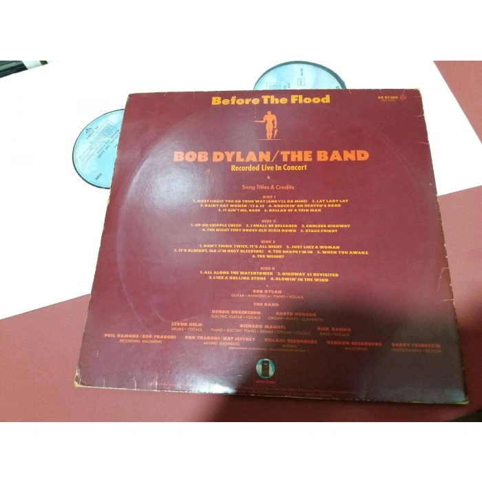 BOB DYLAN THE BAND BEFORE THE FLOOD     2 LP