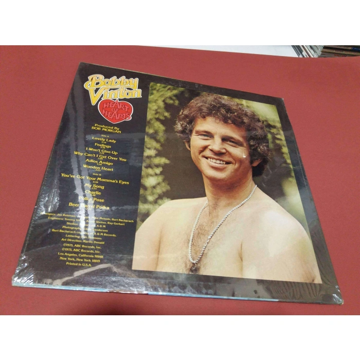 BOBBY VINTON HEART OF HEARTS (SIFIR)