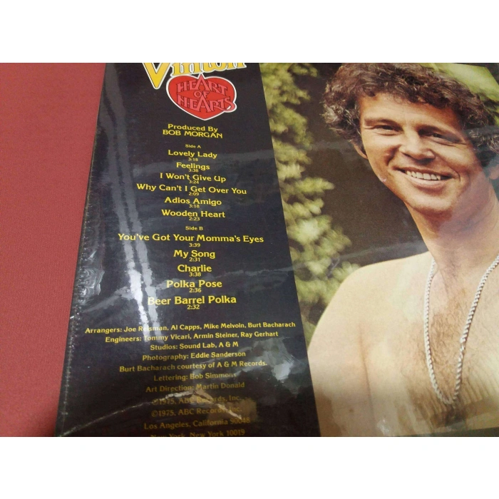 BOBBY VINTON HEART OF HEARTS (SIFIR)