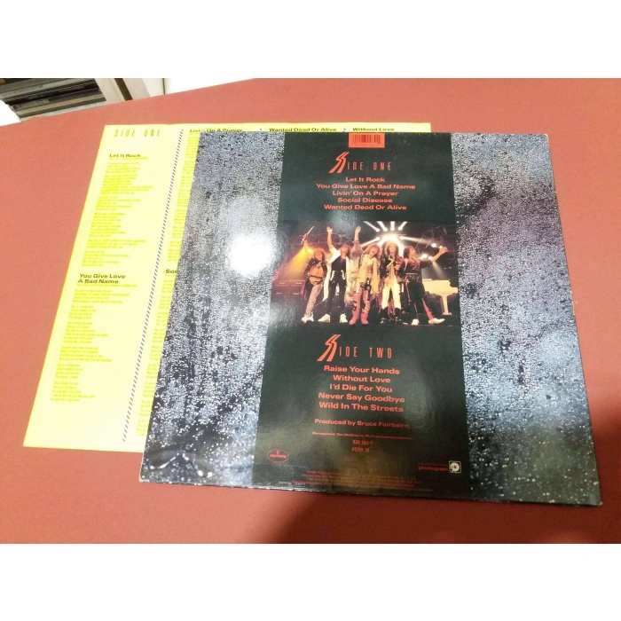 BON JOVI SLIPPERY WHEN WET