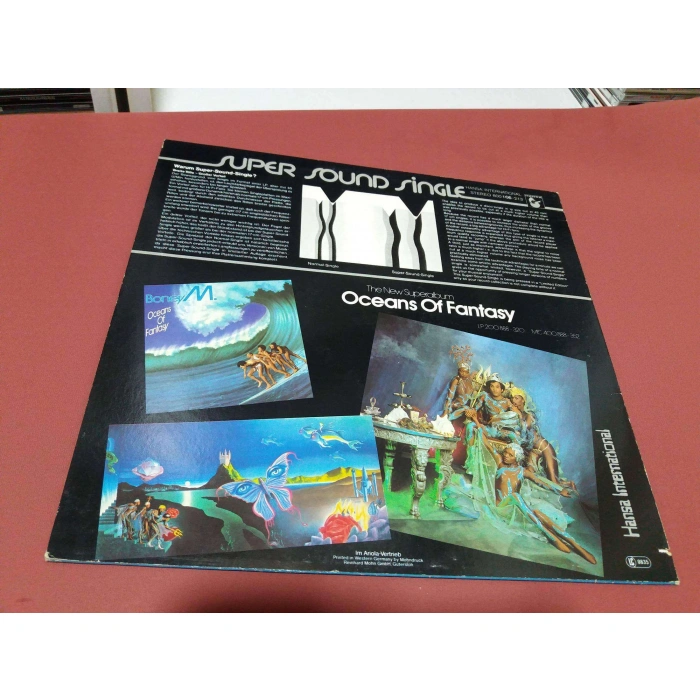 BONEY M BAHAMA MAMA BORN AGAIN  MAXI LP