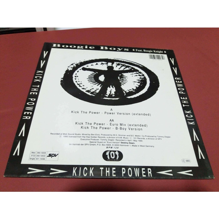 BOOGIE BOYS KICK THE POWER  MAXI LP