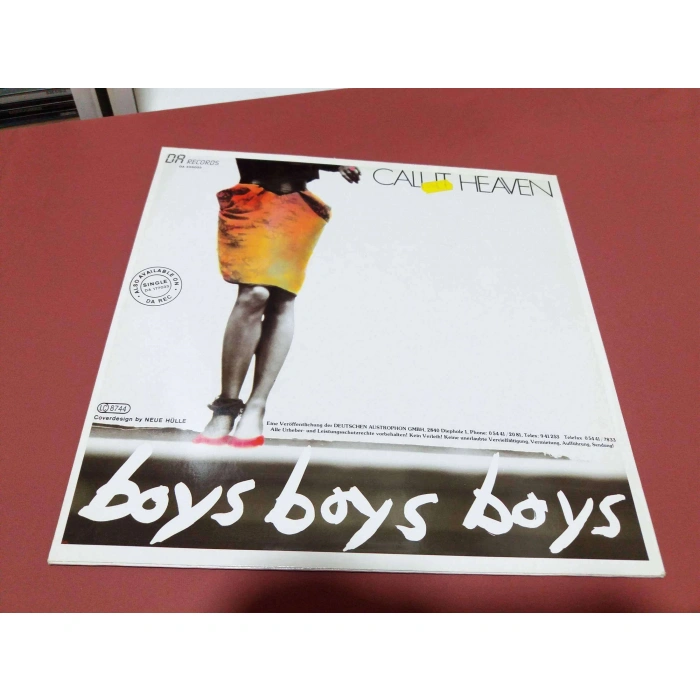 BOYS BOYS BOYS CALL IT HEAVEN MAXI LP