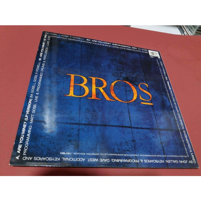 BROS ARE YOU MINE MAXI LP