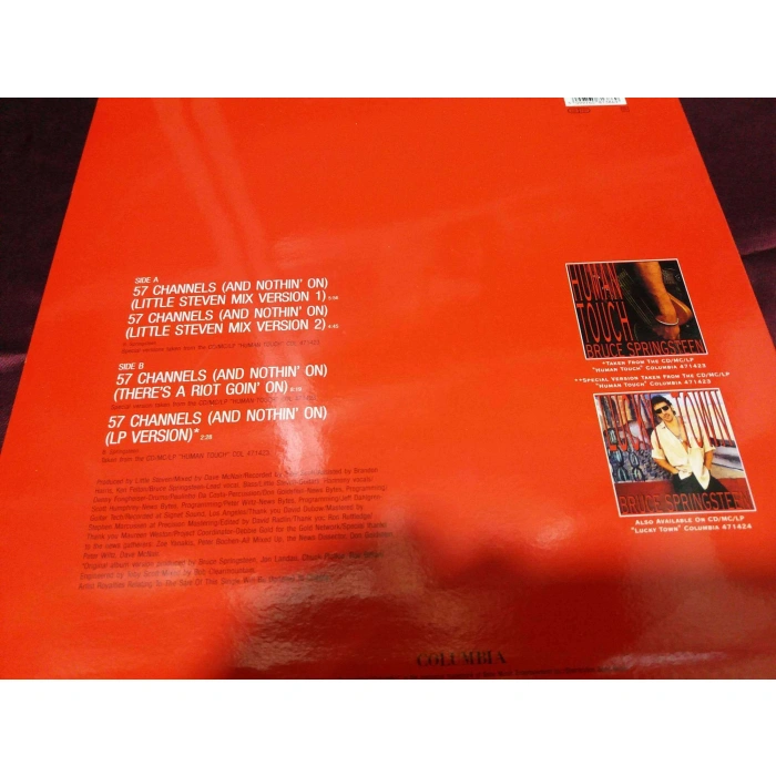 BRUCE SPRINGSTEEN 57 CANNELS MAXI LP