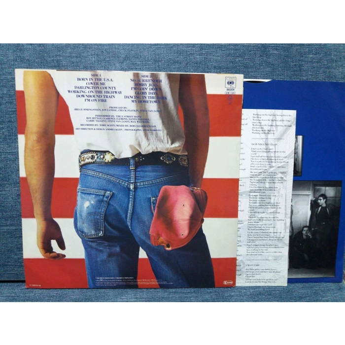 BRUCE SPRINGSTEEN BORN IN THE USA