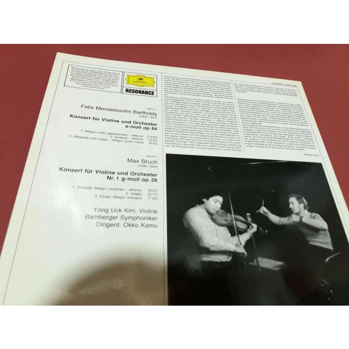 MAX BRUCH MENDELSSOHN VIOLIN KONZERT