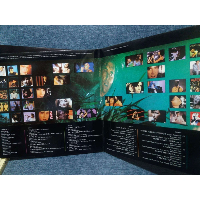 BRYAN FERRY ROXY MUSIC 20 GREATEST   2 LP