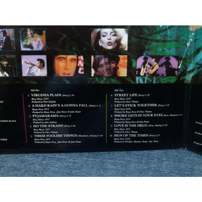 BRYAN FERRY ROXY MUSIC 20 GREATEST   2 LP