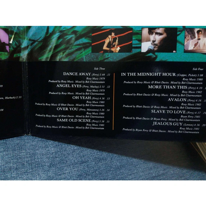BRYAN FERRY ROXY MUSIC 20 GREATEST   2 LP
