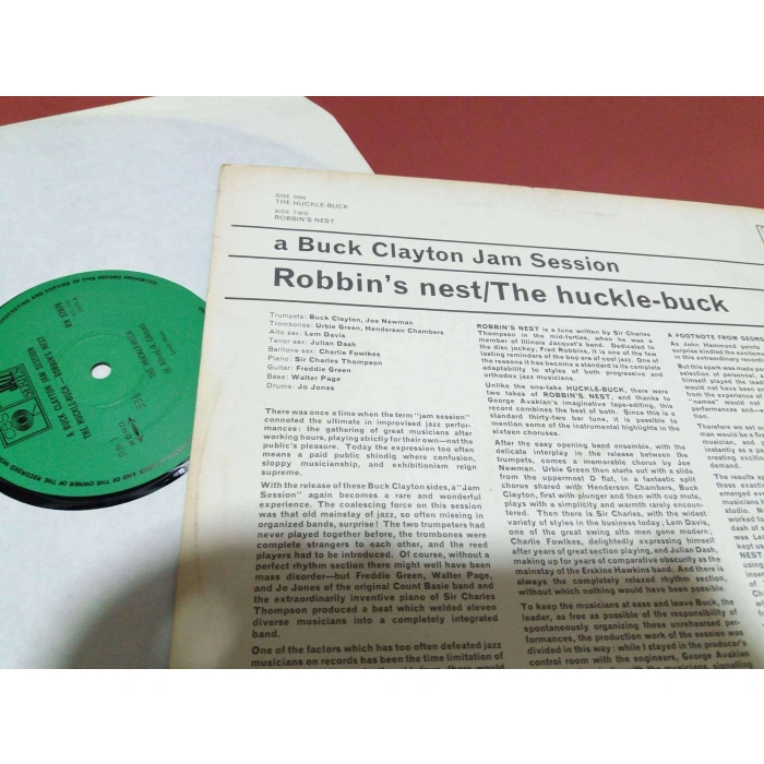 BUCK CLAYTON JAM SESSION ROBBINS NEST