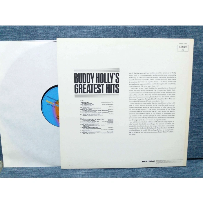 BUDDY HOLLY GREATEST HITS
