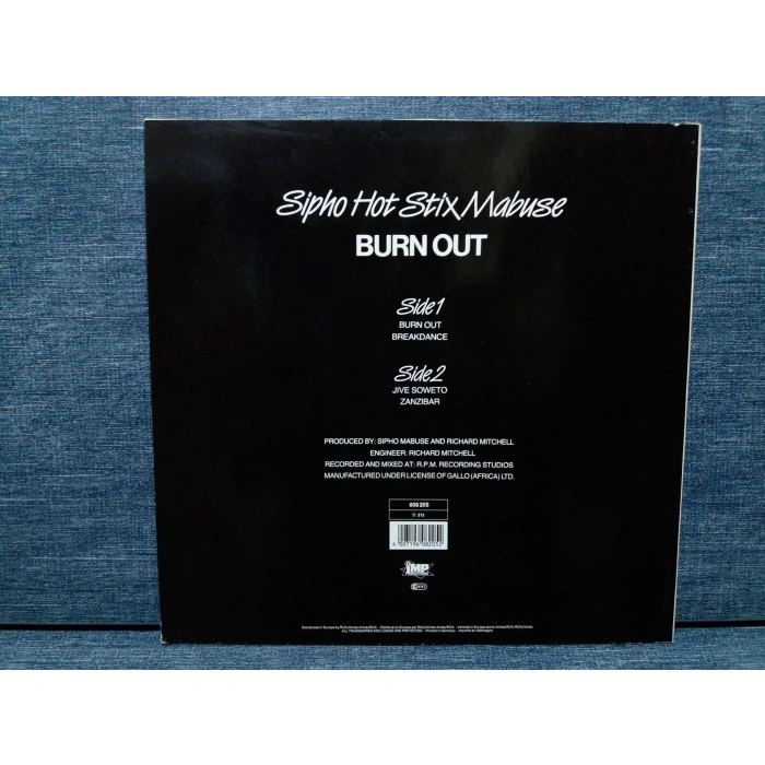 BURN OUT SIPHO HOT STIX MAXI LP