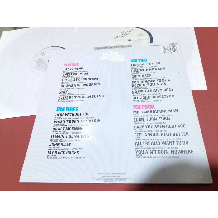 BYRDS COLLECTION MUSIC   2 LP