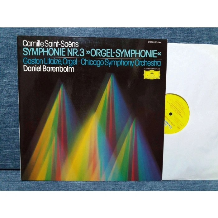 CAMILLE SAINT SAENS SYMPHONIE Nr.3 BARENBOIM