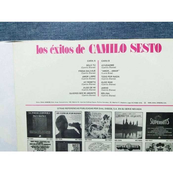 CAMILO SESTO LOS EXITOS