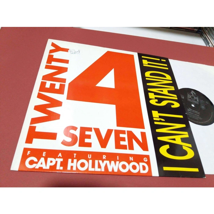 CAPTAIN HOLLYWOOD TWENTY 4 SEVEN I CANT STAND IT  MAXI LP