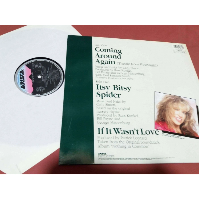 CARLY SIMON COMING AROUND AGAIN MAXI LP