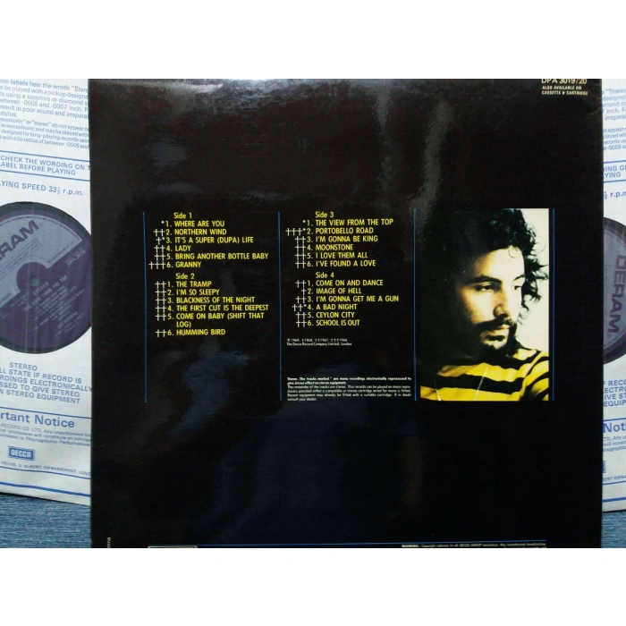 CAT STEVENS THE WIEV FROM THE TOP ALBUM     2 LP