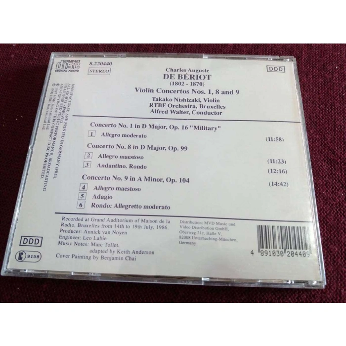 CHARLES AUGUSTE DE BERIOT