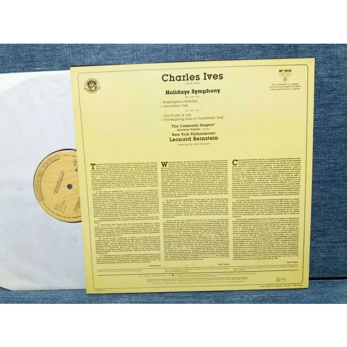 CHARLES IVES HOLIDAYS SYMPHONY