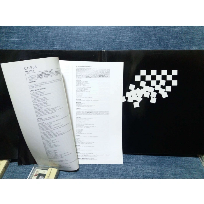 CHESS (ABBA) FILM MUSICAL 2 LP