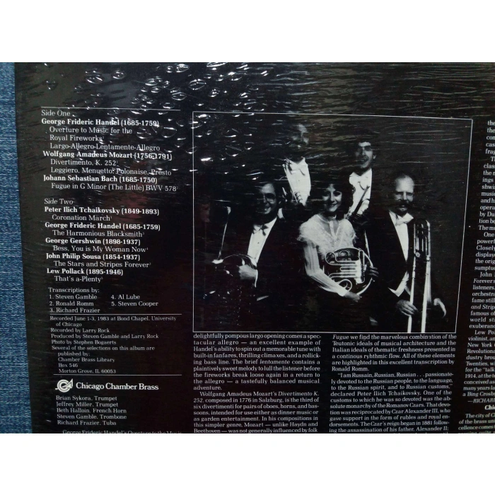 CHICAGO CHAMBER BRASS FIREWORKS FOR BRASS  (SIFIR)