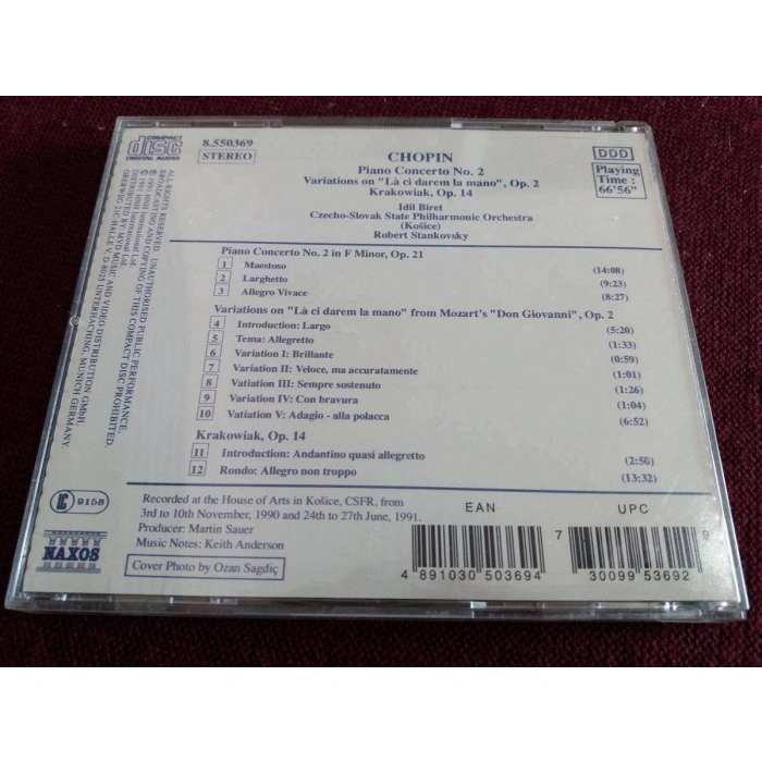 CHOPIN PIANO CONCERTO Nr.2 IDIL BIRET