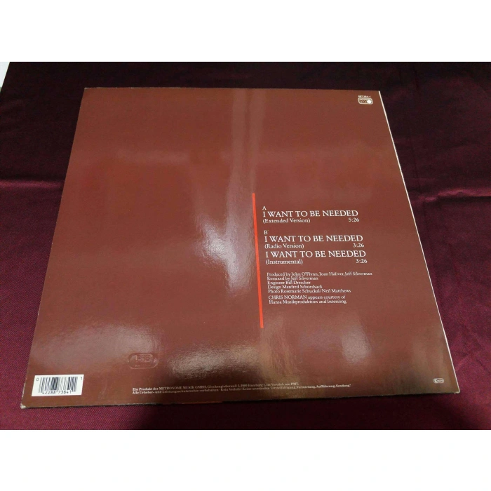 CHRIS NORMAN SHARI BELAFONTE  MAXI LP