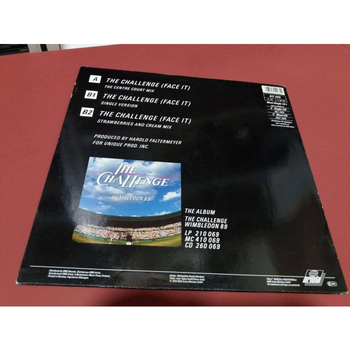CHRIS THOMPSON WIMBLEDON 89 CHALLENGE FACE IT MAXI LP