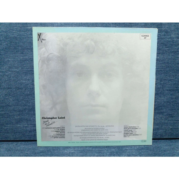 CHRISTOPHER LAID BACK IN A MINUTE