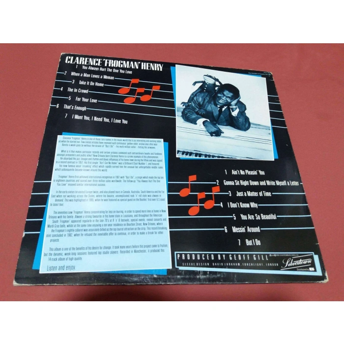 CLARENCE FROGMAN HENRY LEGENDARY