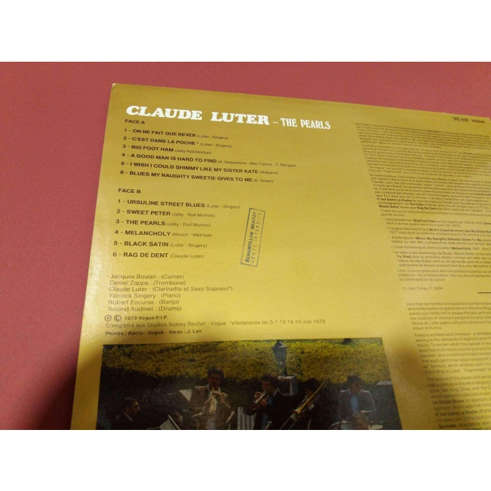 CLAUDE LUTER THE PEARLS