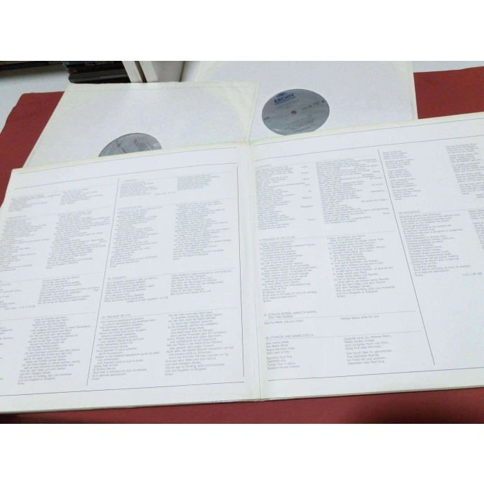 CLAUDIO MONTEVERDI VESPERAE MARIE VIRGINIS    2 LP