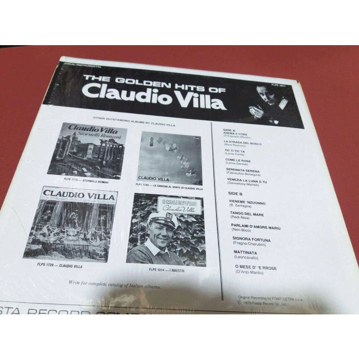 CLAUDIO VILLA GOLDEN HITS