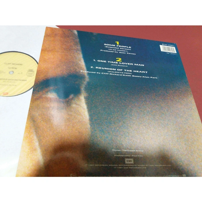 CLIFF RICHARD SOME PEOPLE MAXI LP