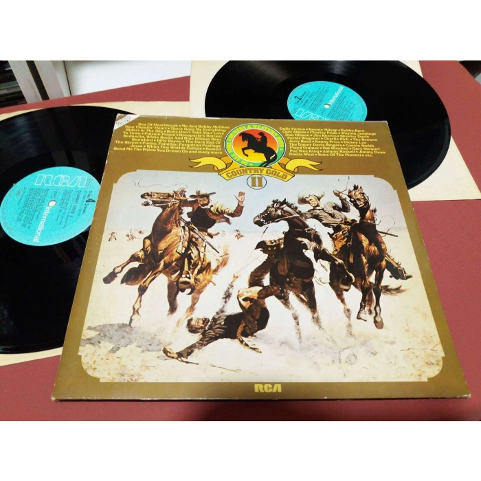 COUNTRY WESTERN GOLD    2 LP