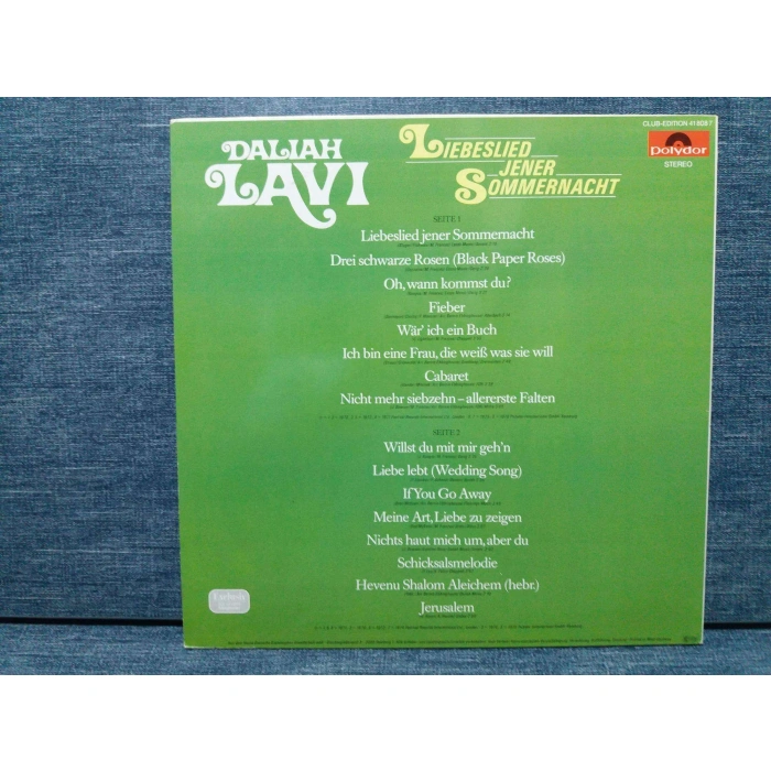 DALIAH LAVI 16 SINGT