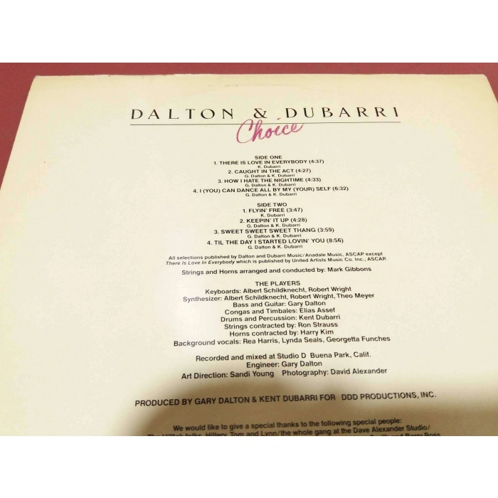 DALTON DUBARRI CHOICE