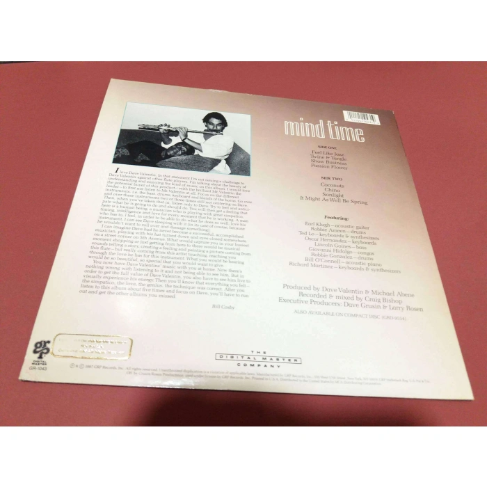 DAVE VALENTIN MIND TIME
