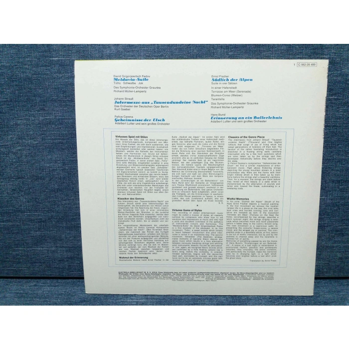 DAVID FEDOV MOLDAVIA FELICE CERANA SUDLICH ALPEN HANS BUND