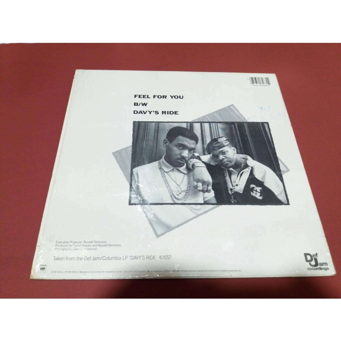 DAVY D FEEL FOR YOU MAXI LP
